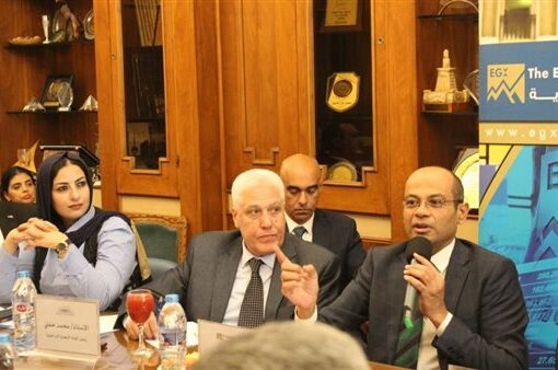 «الشيخ» يستعرض مزايا القيد والاستثمار في البورصة أمام أعضاء جمعية رجال أعمال إسكندرية