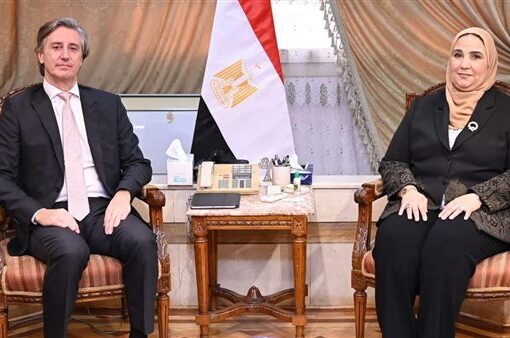 «القباج» تبحث مع برنامج الأمم المتحدة الإنمائي تعزيز القدرات المؤسسية بوزارة التضامن