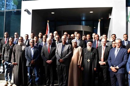 افتتاح فرع البنك الأهلي المصري في مدينة أرمنت بالأقصر