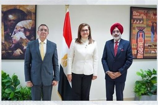 وزيرة التخطيط تبحث سبل التعاون مع وفد هندي رفيع المستوى