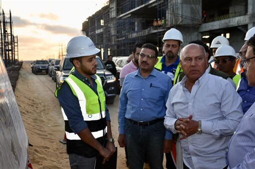 وزير النقل يتابع معدلات تنفيذ الخط الأول بشبكة القطار الكهربائي السريع