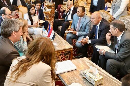 «الوزير» يبحث مع نائب رئيس بنك الاستثمار الأوروبي توطين صناعة النقل بمصر