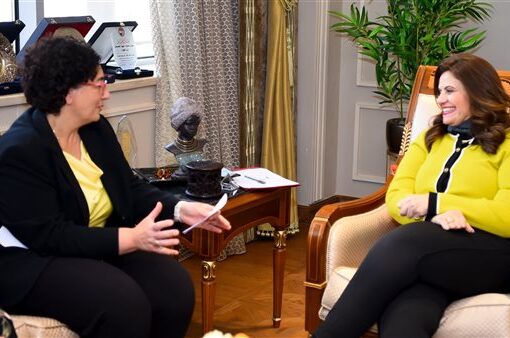 وزيرة الهجرة تبحث سبل التعاون مع الغرفة الألمانية العربية للتجارة والصناعة