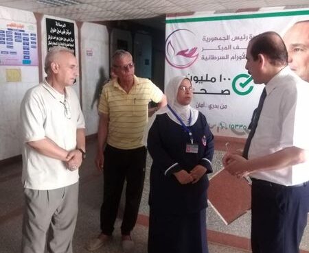 في إطار تكليفات الدكتور خالد عبدالغفار لنواب الوزير بتكثيف وتيرة العمل الميداني..