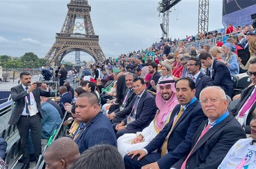 وزير الشباب والرياضة يشهد حفل افتتاح أولمبياد باريس