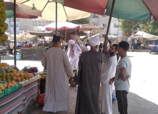 محافظ أسيوط: مواصلة إزالة اشغالات وتعديات الباعة الجائلين على حرم الطريق بحي غرب