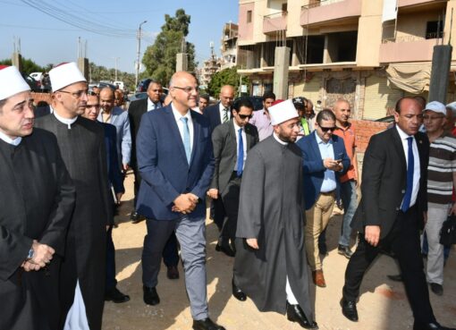 وزير الأوقاف ومحافظ القليوبية يتفقدان مبنى مديرية أوقاف القليوبية ومسجد علي فهمي ببنها