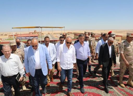 وزيرا الزراعة والري يتفقدان مركز الخدمات الزراعية المتكاملة بالنثيلة في سيناء