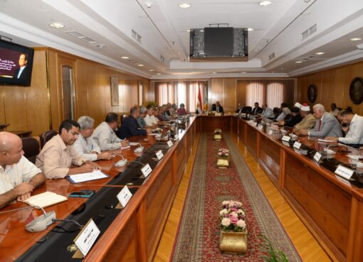 خلال اجتماع المجلس الإقليمي للسكان بمحافظة أسيوط