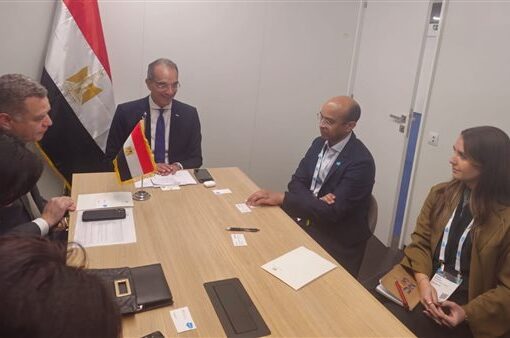 وزير الاتصالات يبحث سبل التعاون مع هواوى كلاود بمجالات الحوسبة السحابية