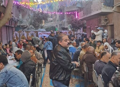 للعام الثالث إفطار شباب العمرانية بالجيزة برعاية أمين شباب حماة الوطن