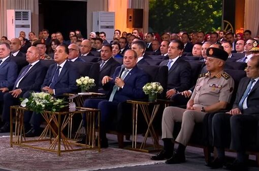 الرئيس السيسى يشهد فعاليات موسم حصاد القمح 2025