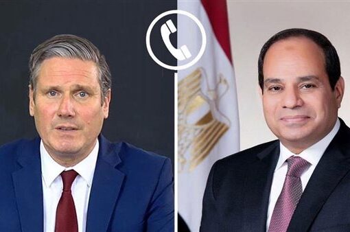 السيسي يبحث مع رئيس وزراء بريطانيا تعزيز التعاون المشترك بمختلف المجالات