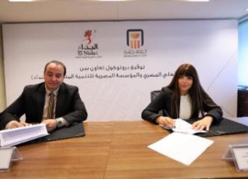 البنك الأهلي المصري يوقع بروتوكول تعاون مع المؤسسة المصرية للتنمية المتكاملة ” النداء”