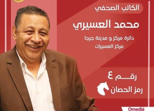 رقم 4 برمز الحصان.. محمد العسيري يقدم أوراق ترشحه لانتخابات النواب بدائرة جرجا والعسيرات بسوهاج